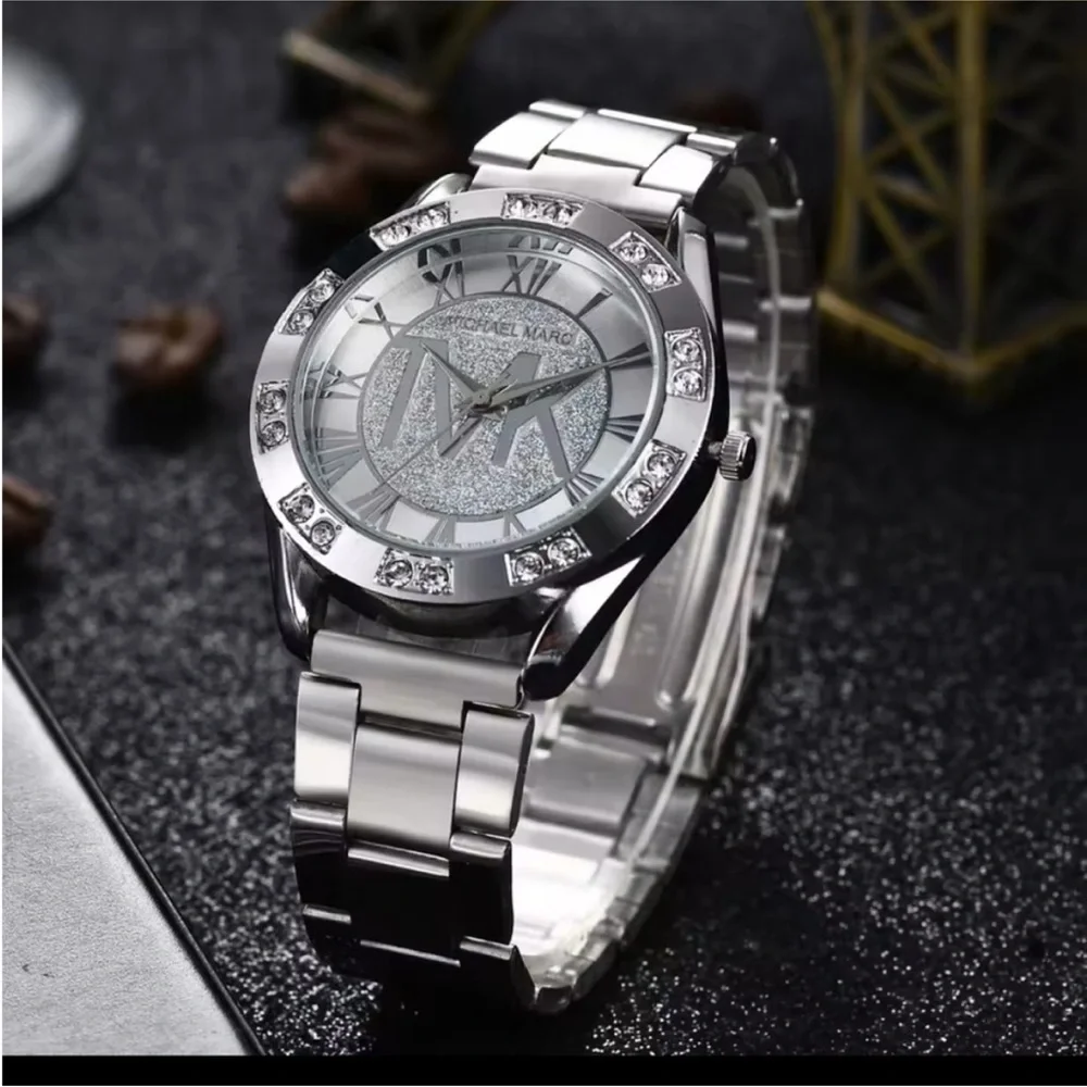 Michael Macs Silver Watch for Men
